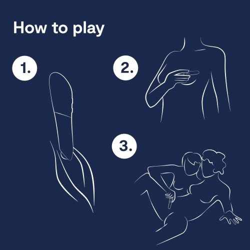 We-Vibe Tango - супер мощный мини вибратор синий